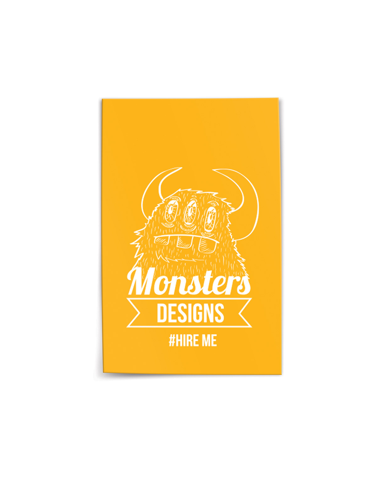 Omokhare Iruoje hamburger Business Cards monsters brand Freelance