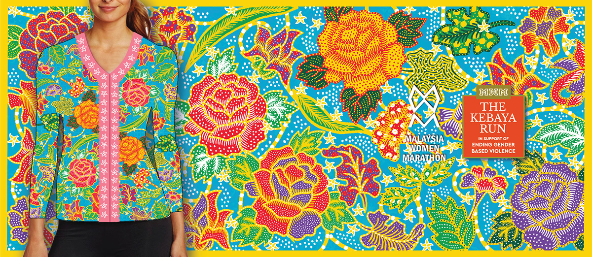 Batik Design batik illustration batik malaysia digital illus ILLUSTRATION  Malaysian Artist malaysian illustration pattern design  T-Shirt Design textile design 
