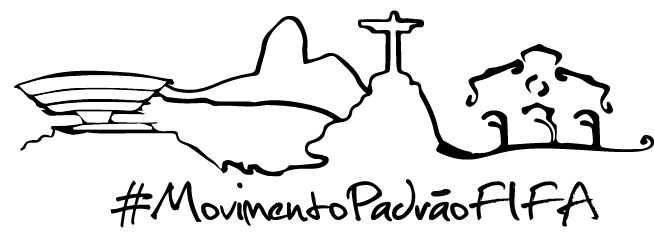 Movimento Padrão FIFA Alfa e Ômega visual art Rio de Janeiro cristo redentor
