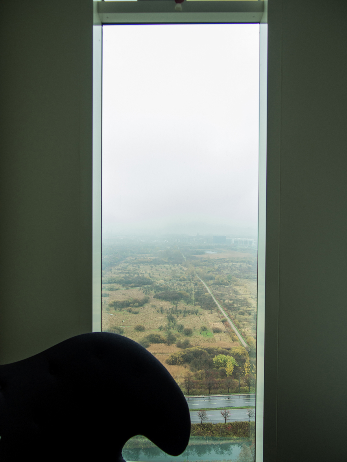 copenhagen Landscape fog blue SKY view