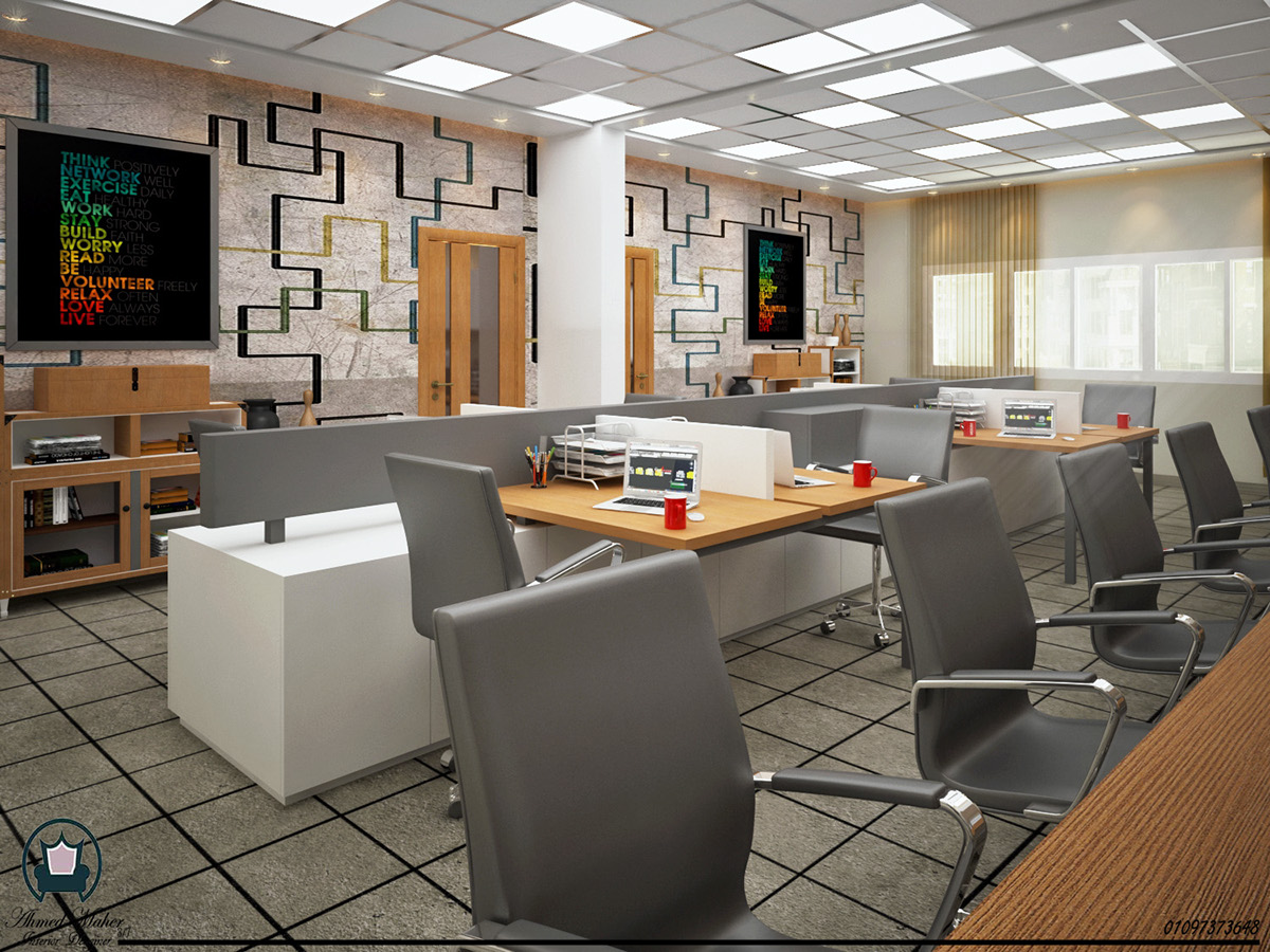 3dmax AutoCAD vray photoshop interior design  Office furniture