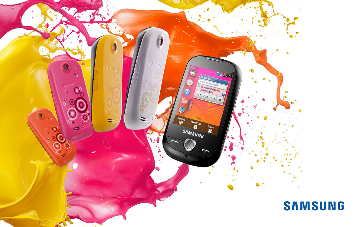 smartphone celluer Liquid Highspeed color stilllife product