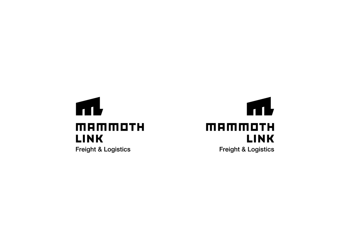 brand guide brandbook branding  Corporate Identity identity Logistics logo logo guide mammoth mongolian