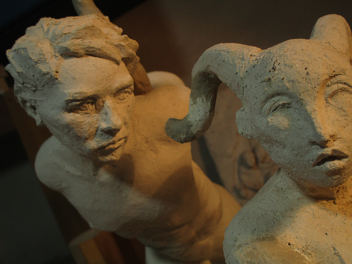 arcilla clay escultura sculpture figurative ceramic