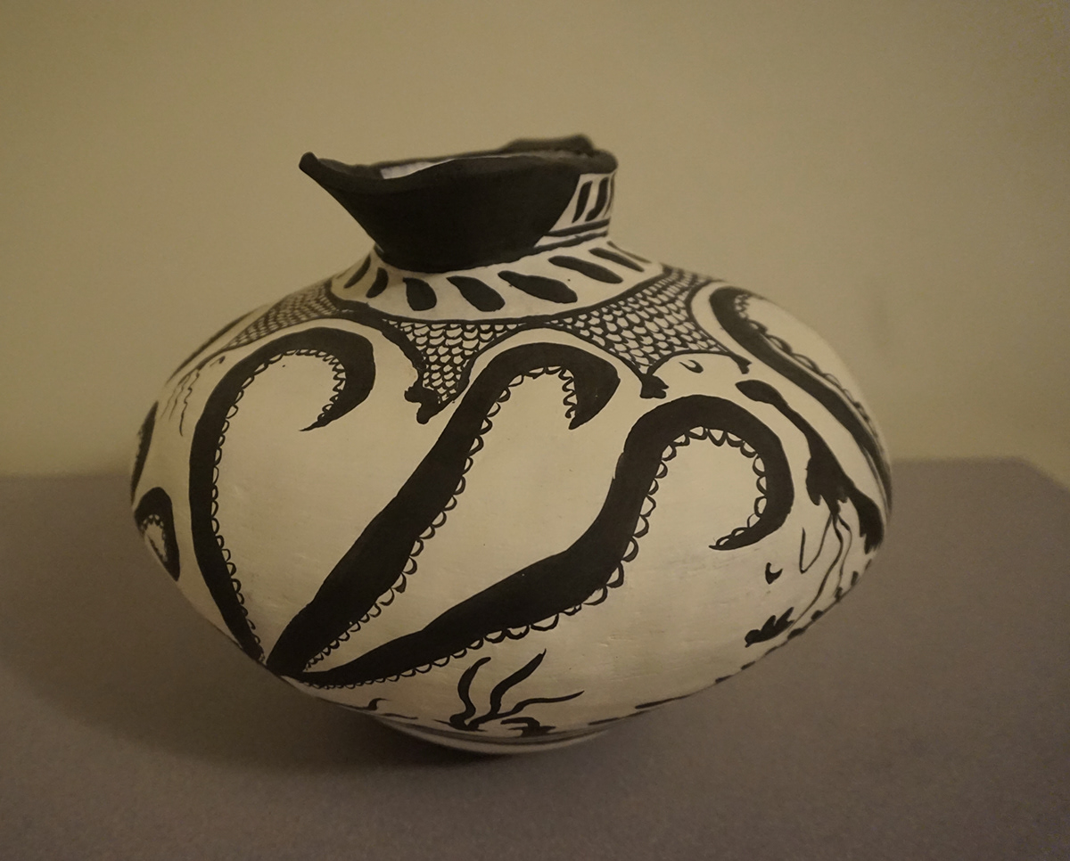minoan ceramics  clay Terra Sigillata earthen ware