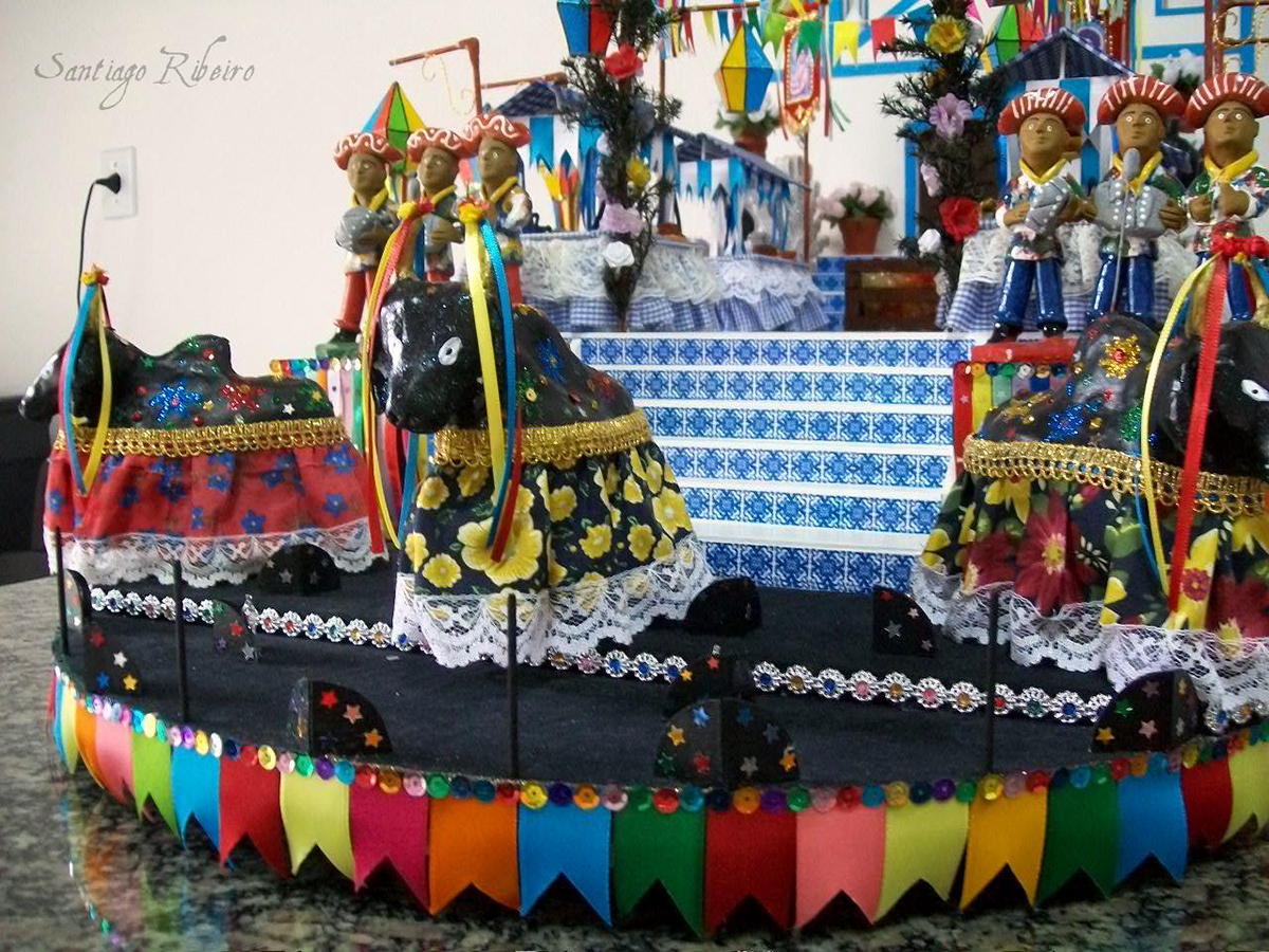 Carnaval maquete Samba folclore