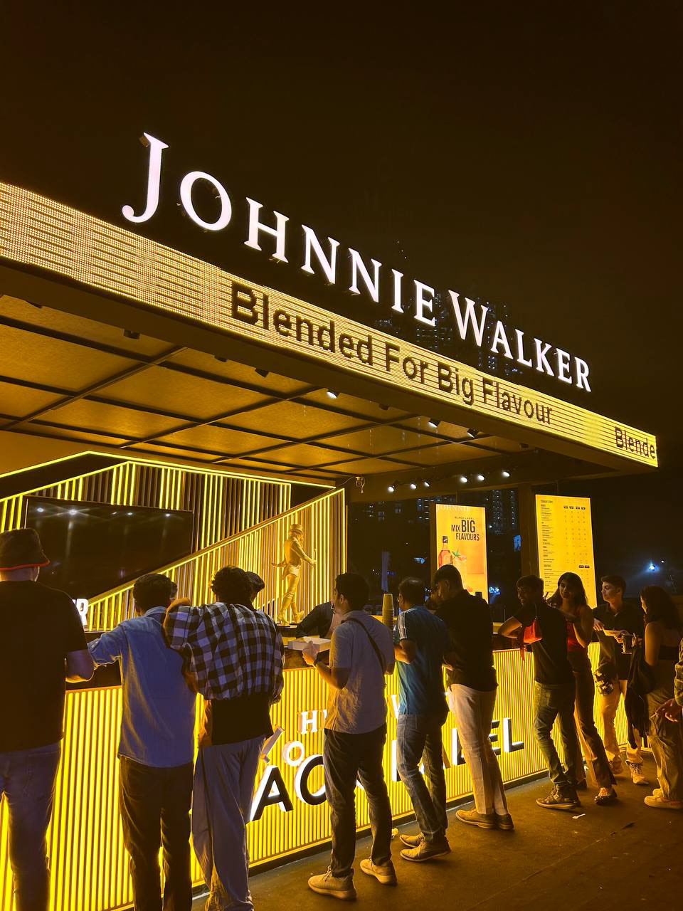 Johnnie Walker festival festival design design Exhibition Design  Exhibition  Event brand identity bar Bar Design