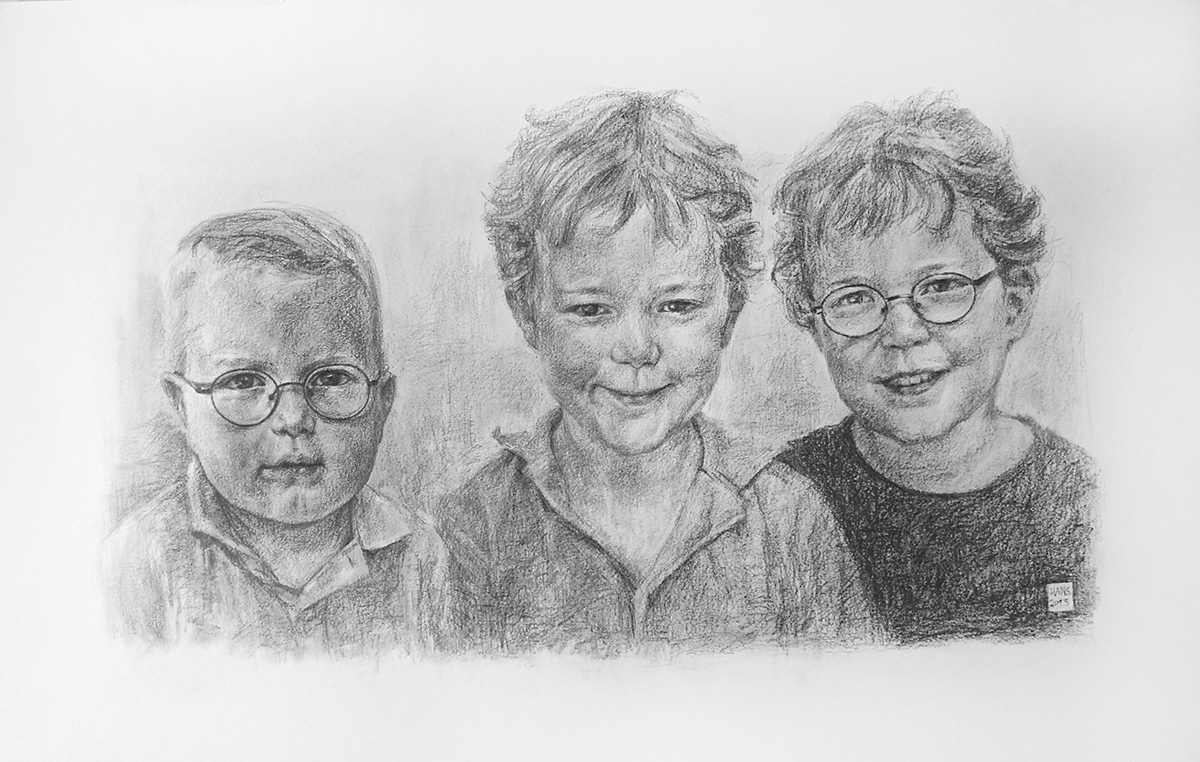 portrait children boys