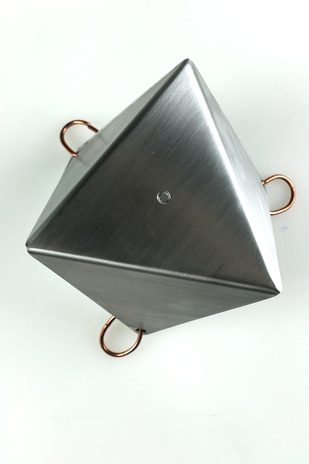 sheet metal aluminum platonic solid prism jump ring
