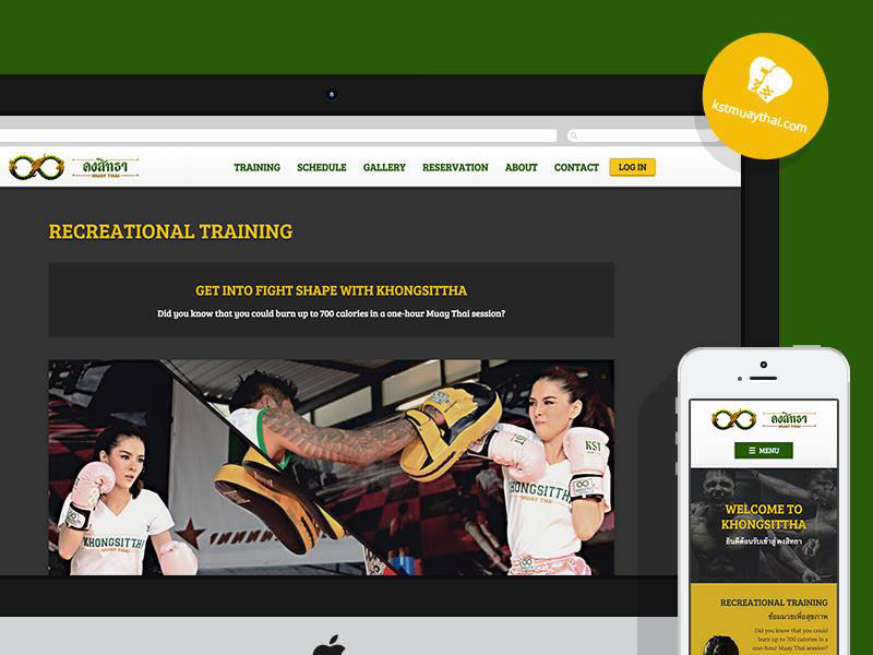 wordpress bootstrap Web Responsive Muaythai green dark sport fitness jindatheme