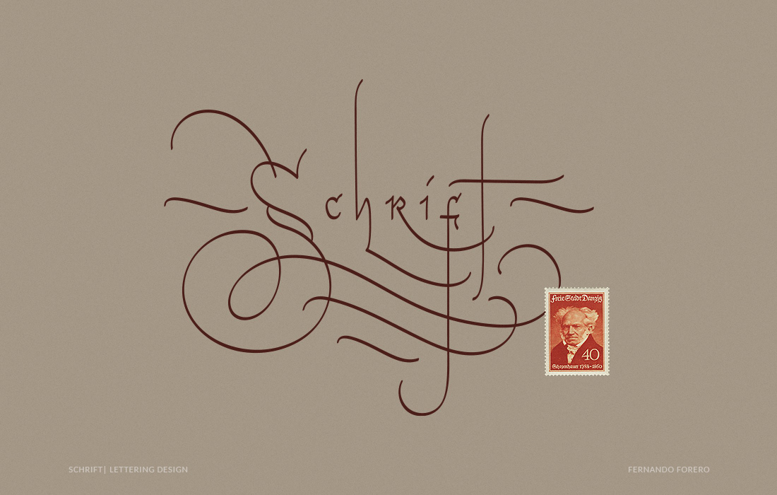 Calligraphy   Fernando fernando forero graphic design  lettering stamps typography   vector