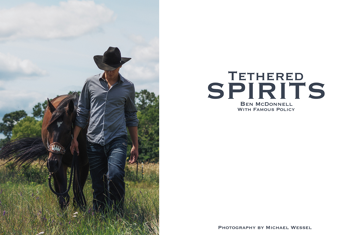 horse horses cowboy model minneapolis mpls story editorial Layout design