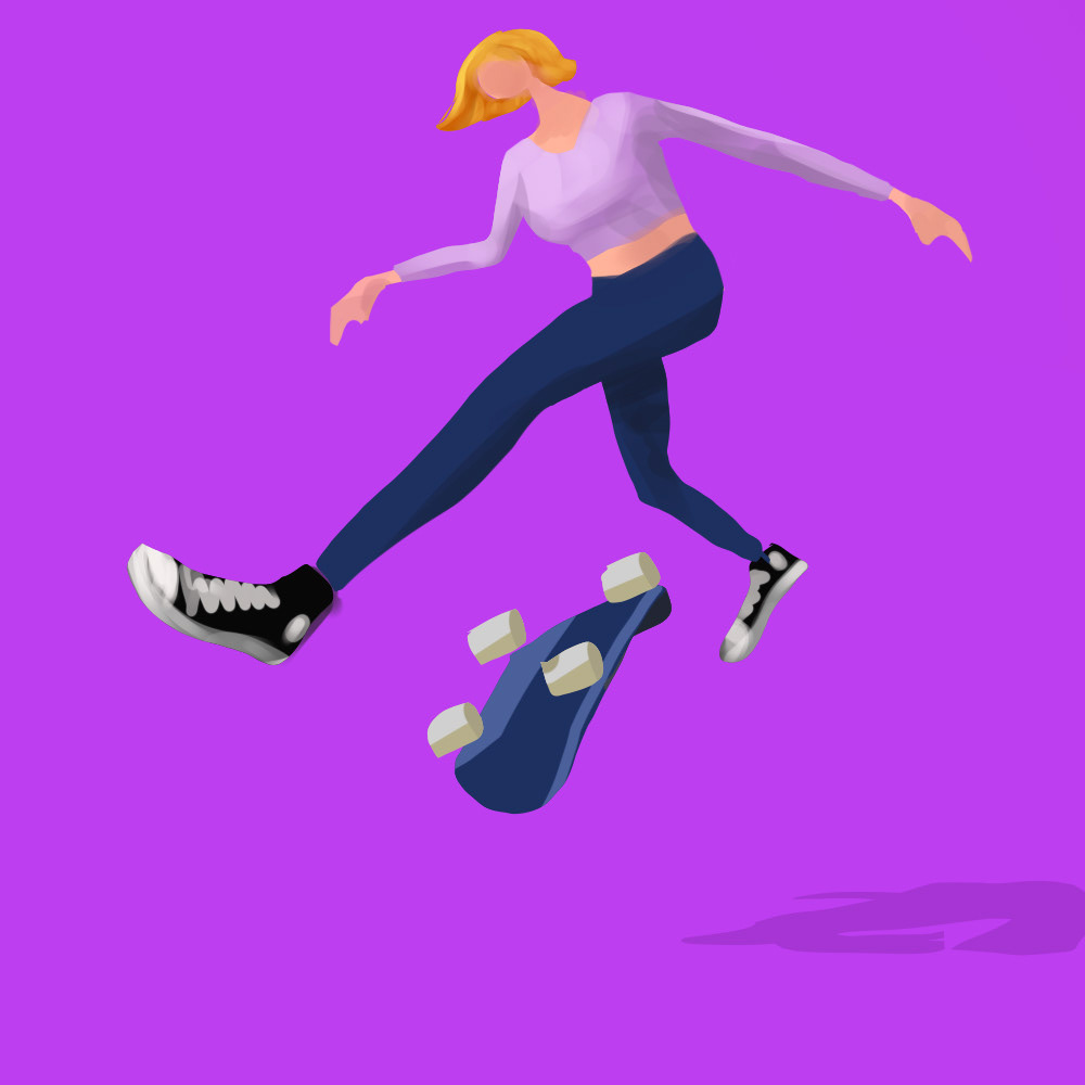 animation  flip kickflip ollie people rap skate Street streetwear tricks