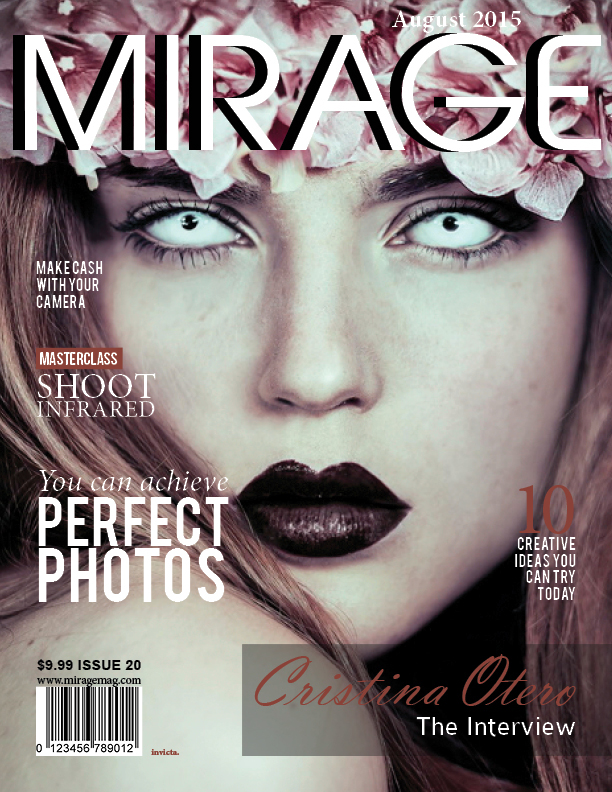 magazine editorial cover spreads portraits interview cover story mirage