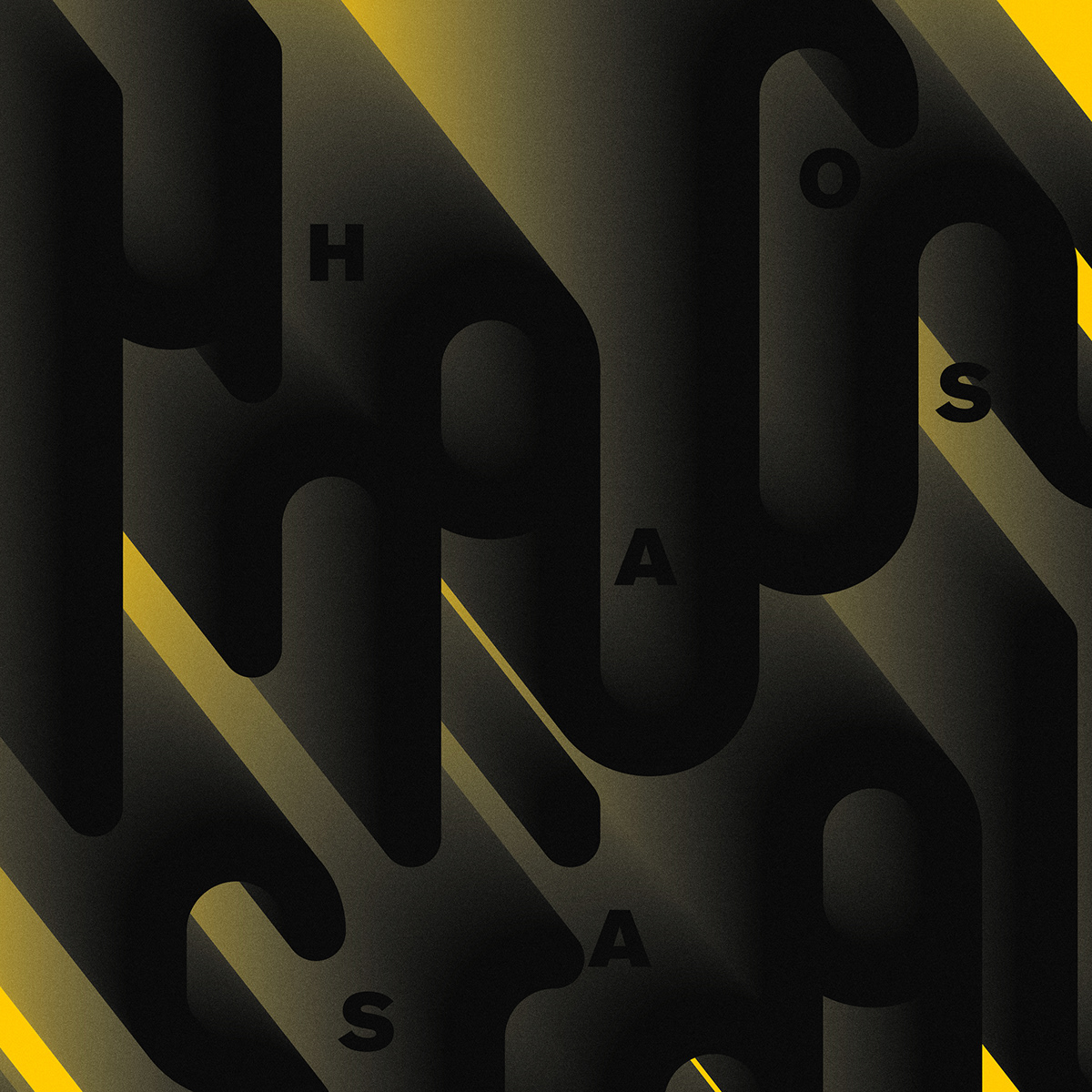 graphic design  typography   music Poster Design logo design noise rock haossaa poster