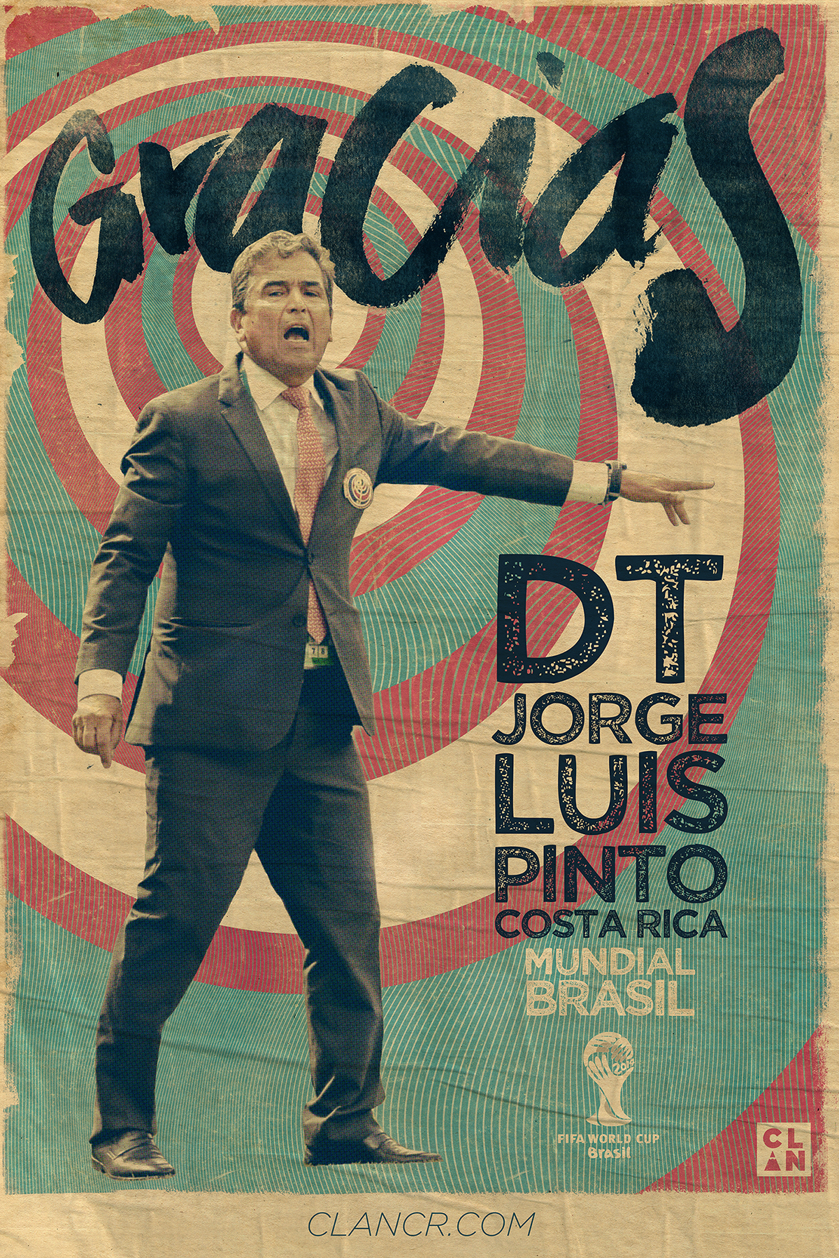 Costa Rica world cup soccer poster campbell Joel ruiz Bryan celso Borges Navas keylor Futbol mundial ticos