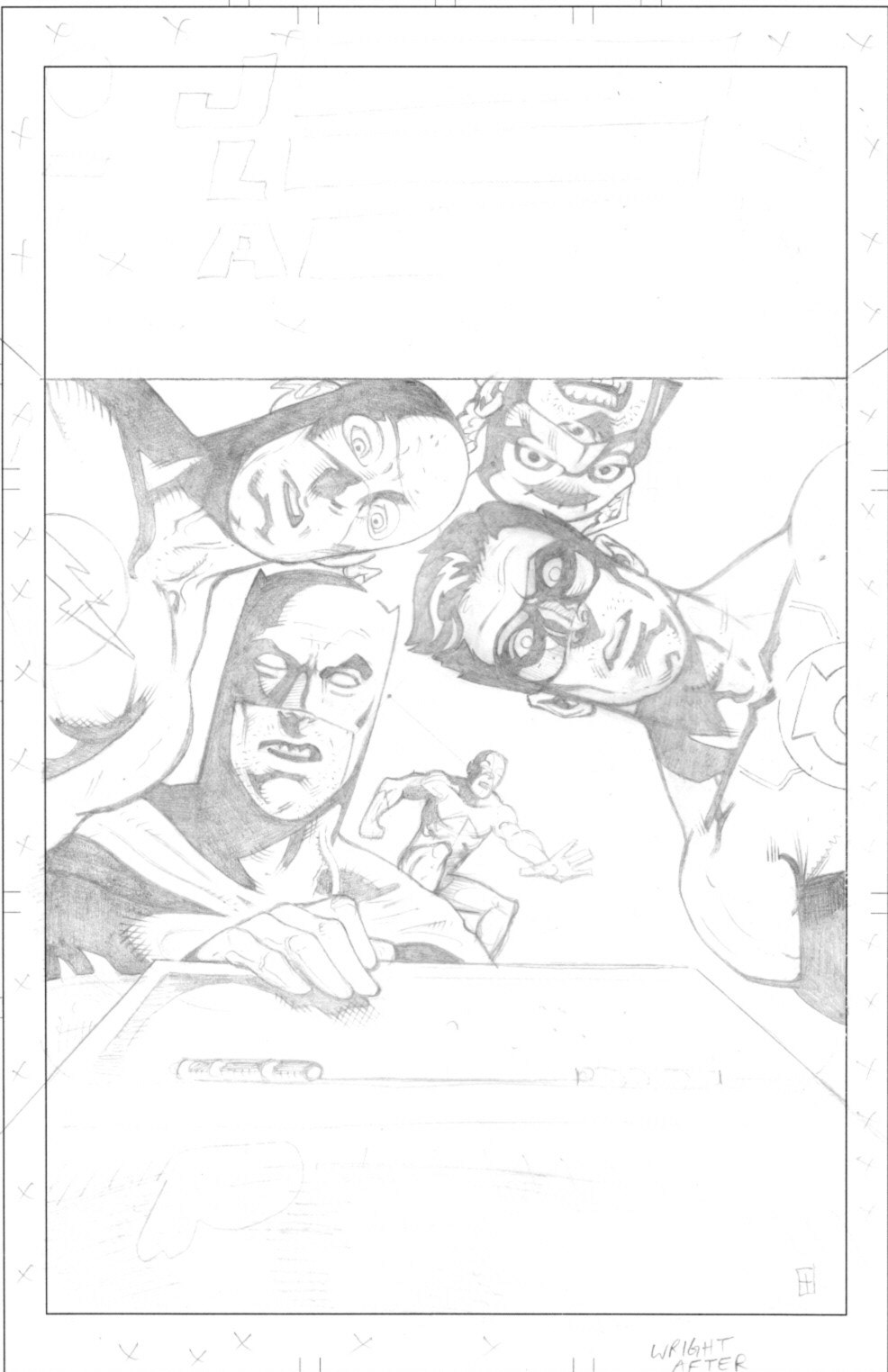 batman colorist comic art comic artist comic cover Green Lantern inks justice league pencils год