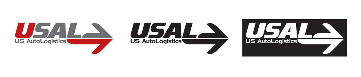 USAL logo rebranding Logistics trucking