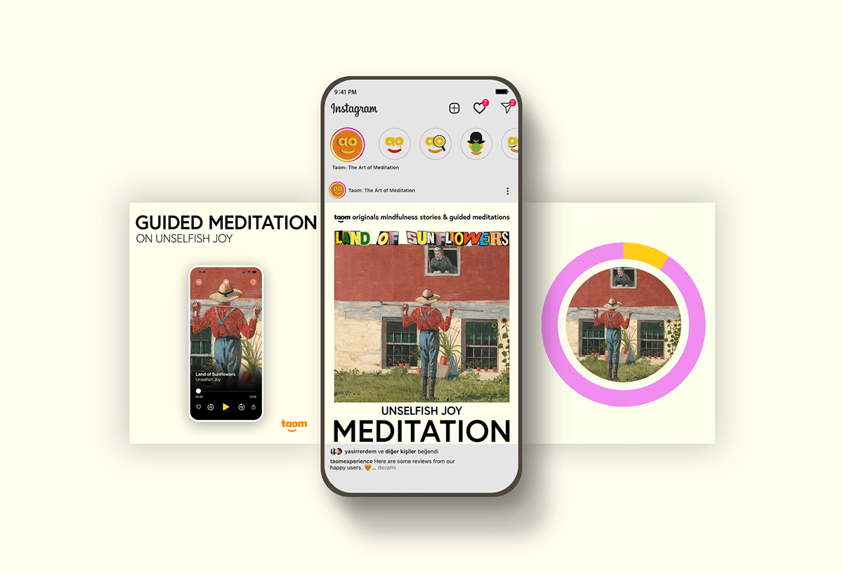app identity Logo Design meditation UI/UX user interface Adobe Portfolio application Meditation App Mobile app TAoM