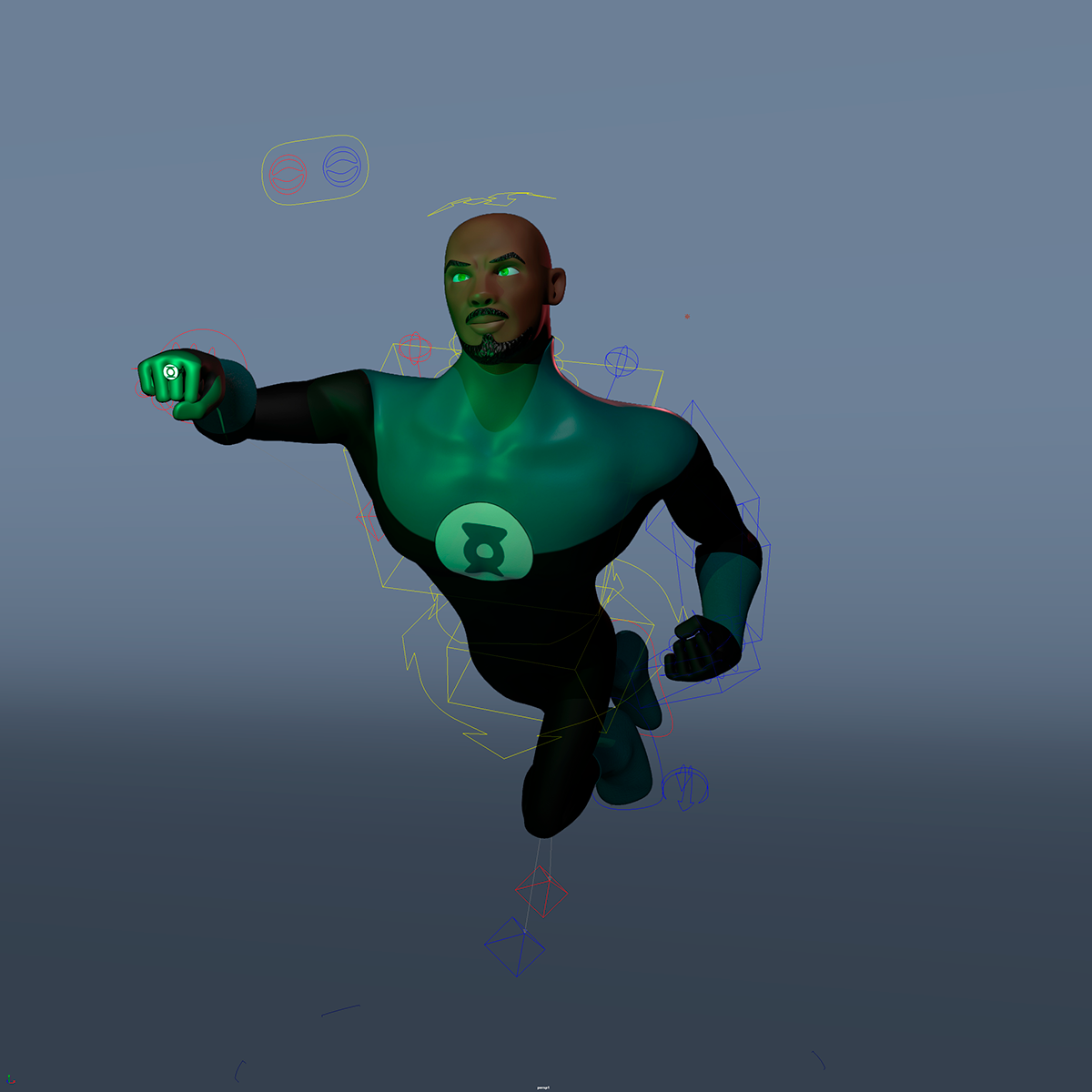 3d modeling CGI Character character animation Maya rigging