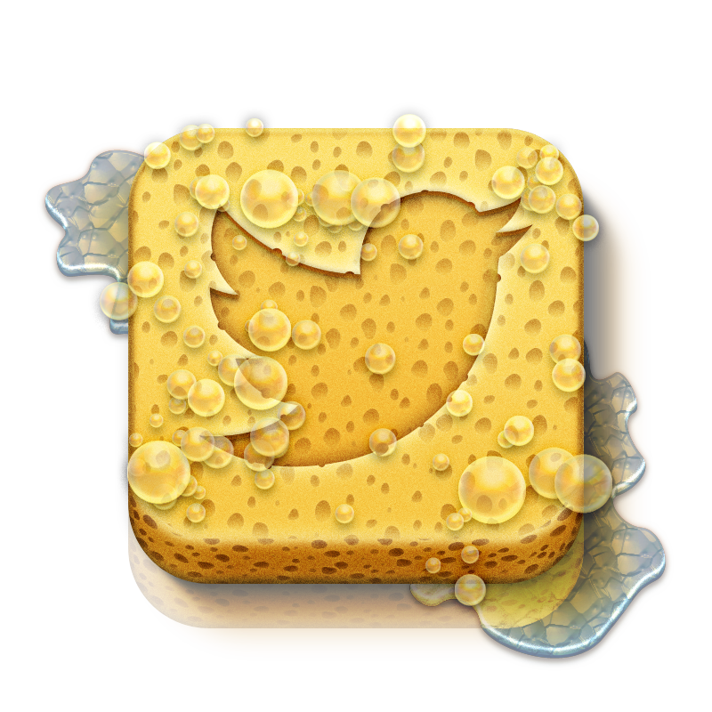 ios iphone app Icon tweet twitter Social Networking Sponge FLOOR