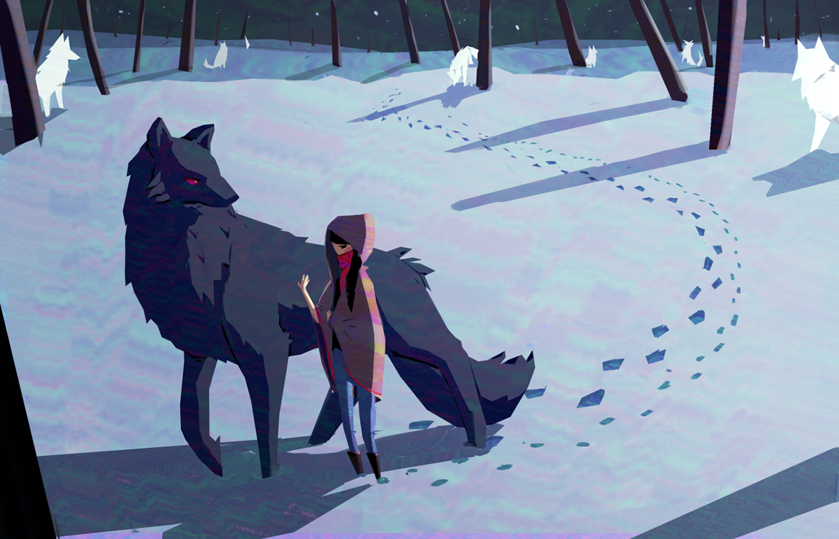 game Indie game snow wolves narrative