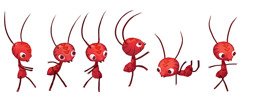 ants children illustration ILLUSTRATION  concept art kidlitart