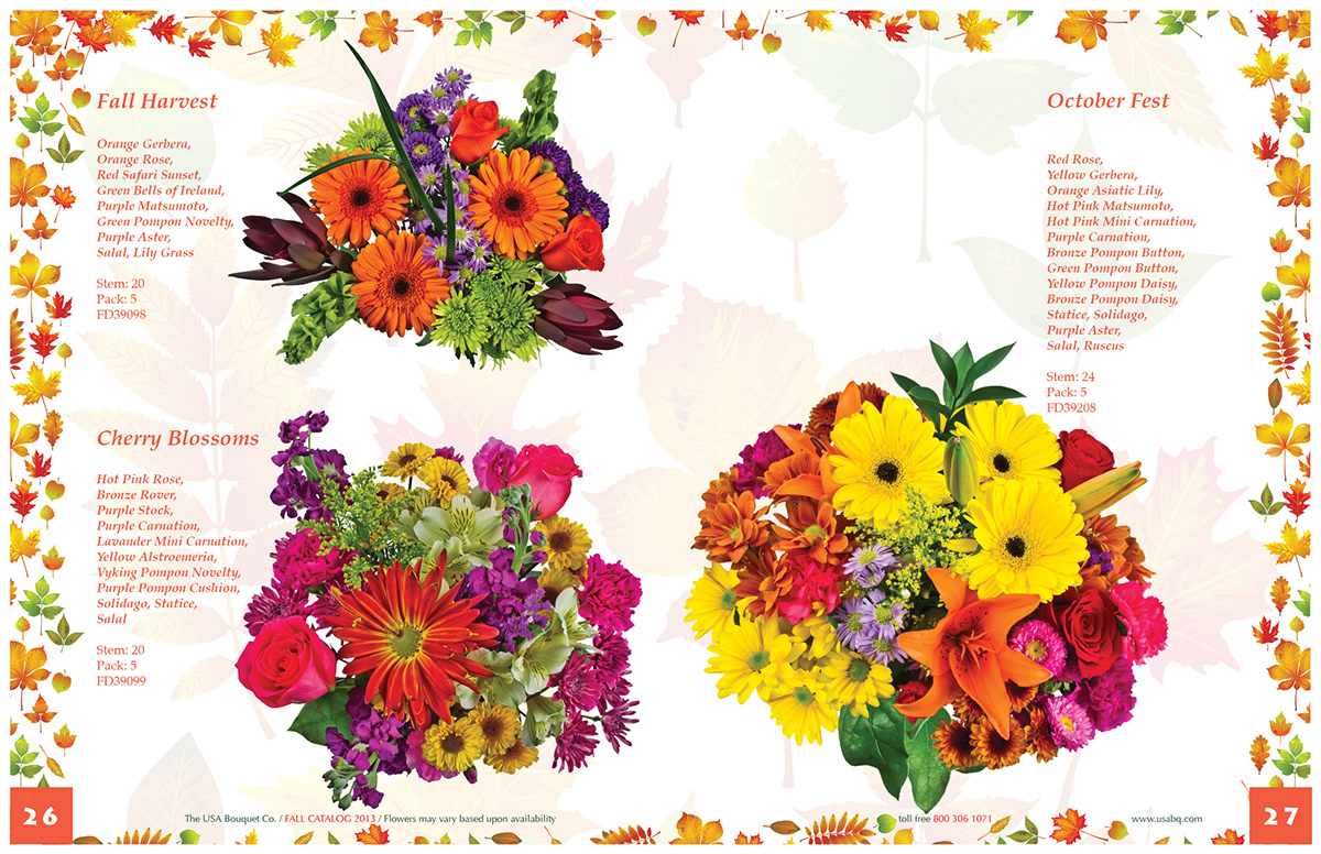 Flowers  catalog Fall