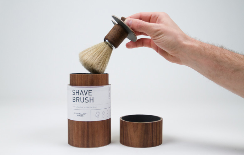 mens care  shaving products design high–end boutique