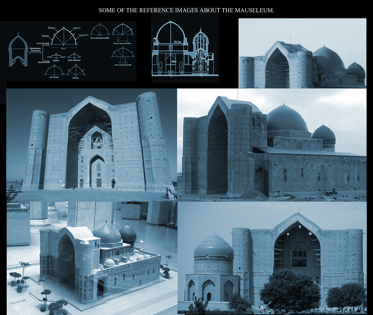3D 3dsmax environmental design vray Scifi sci-fi sufi ahmed yesevi ahmad yasawi islam turkish architecture central asia kazakhstan