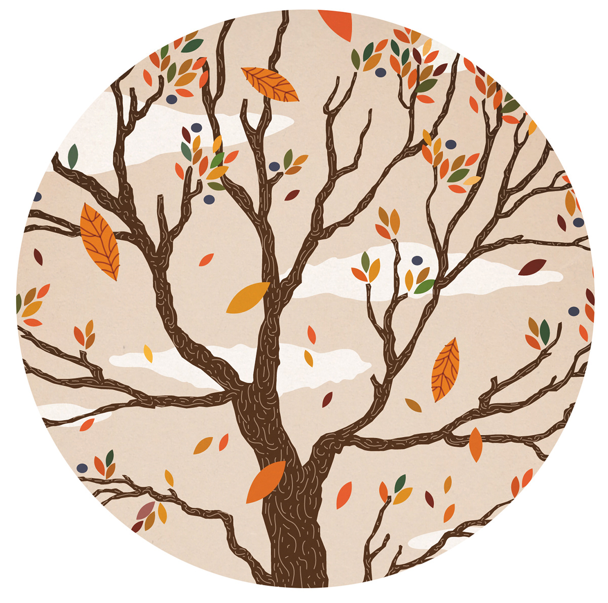mnj trees by mnj MANJA LEKIC  2012 leto hladim jesen hranim zimu grejem prolece veselim  ilustration trees by manja manja lekic illustration