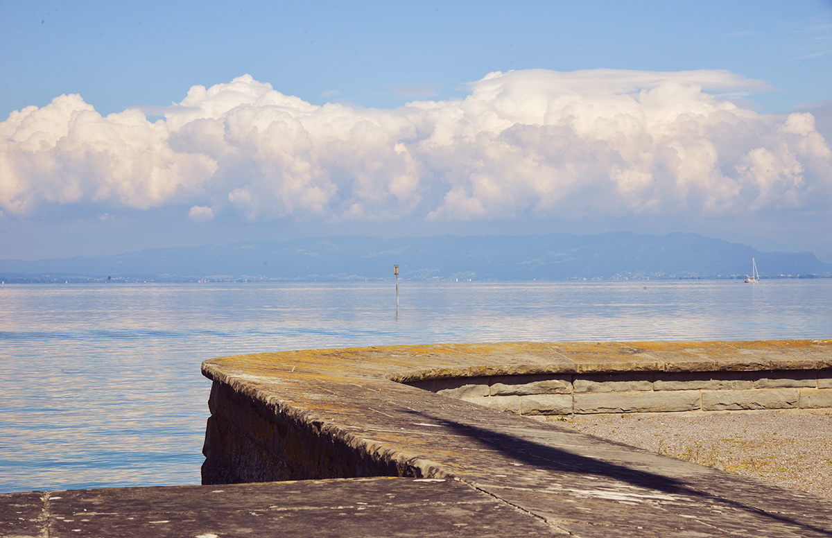 arbon lake clouds blue architectural city altstadt available light Natural Light streetphotography