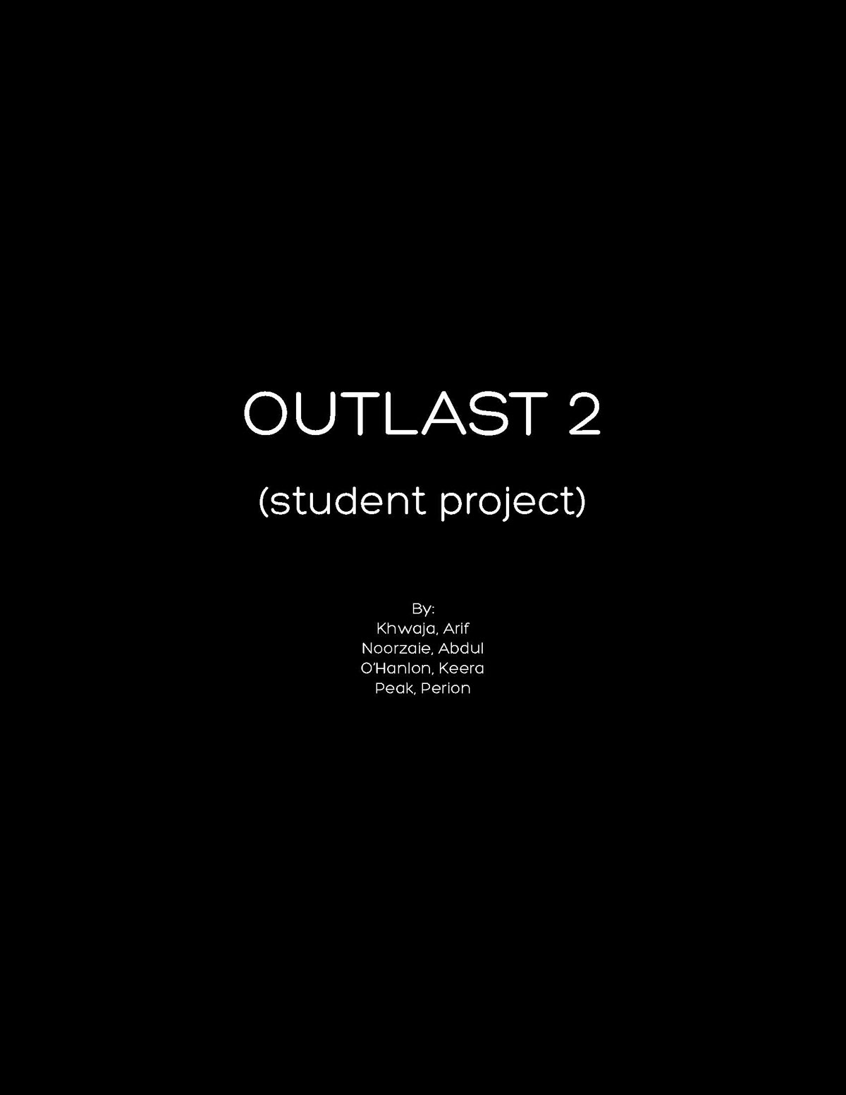 Outlast game Gaming Video Games Players trailer game trailer vfx