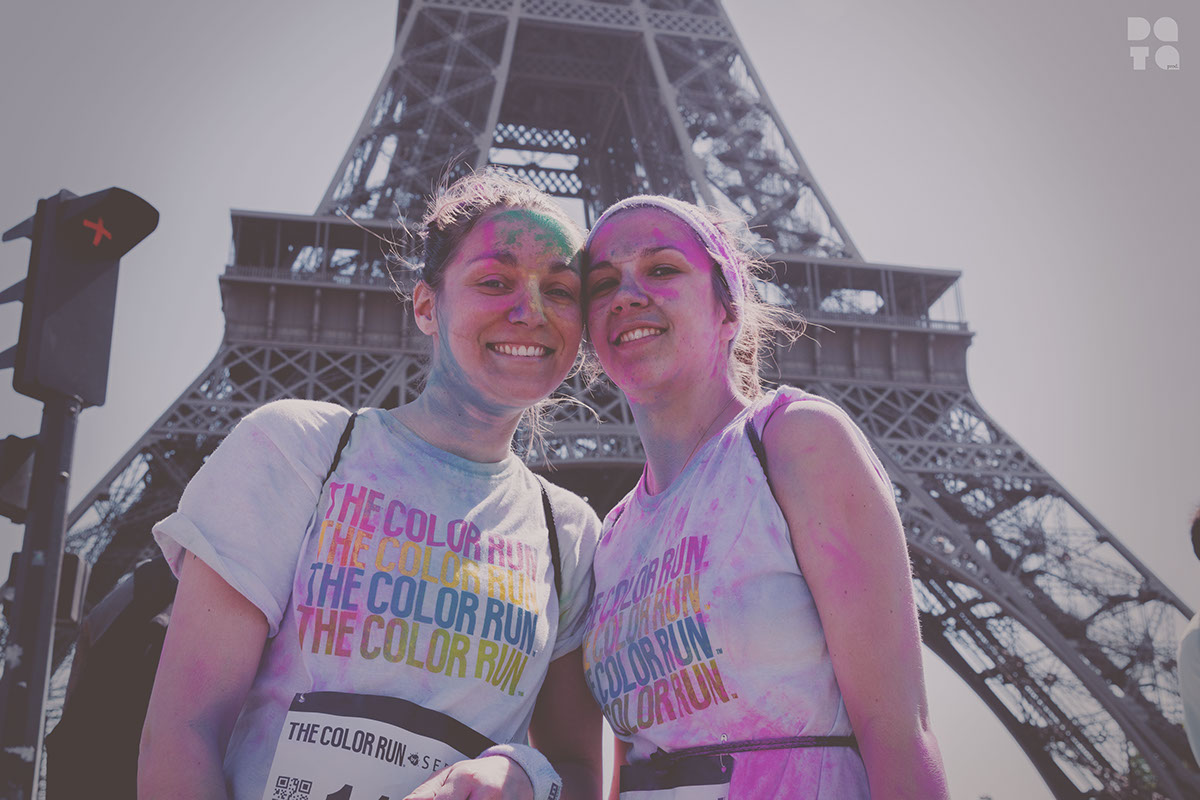 the color run colors dataproduction dataprod Paris running