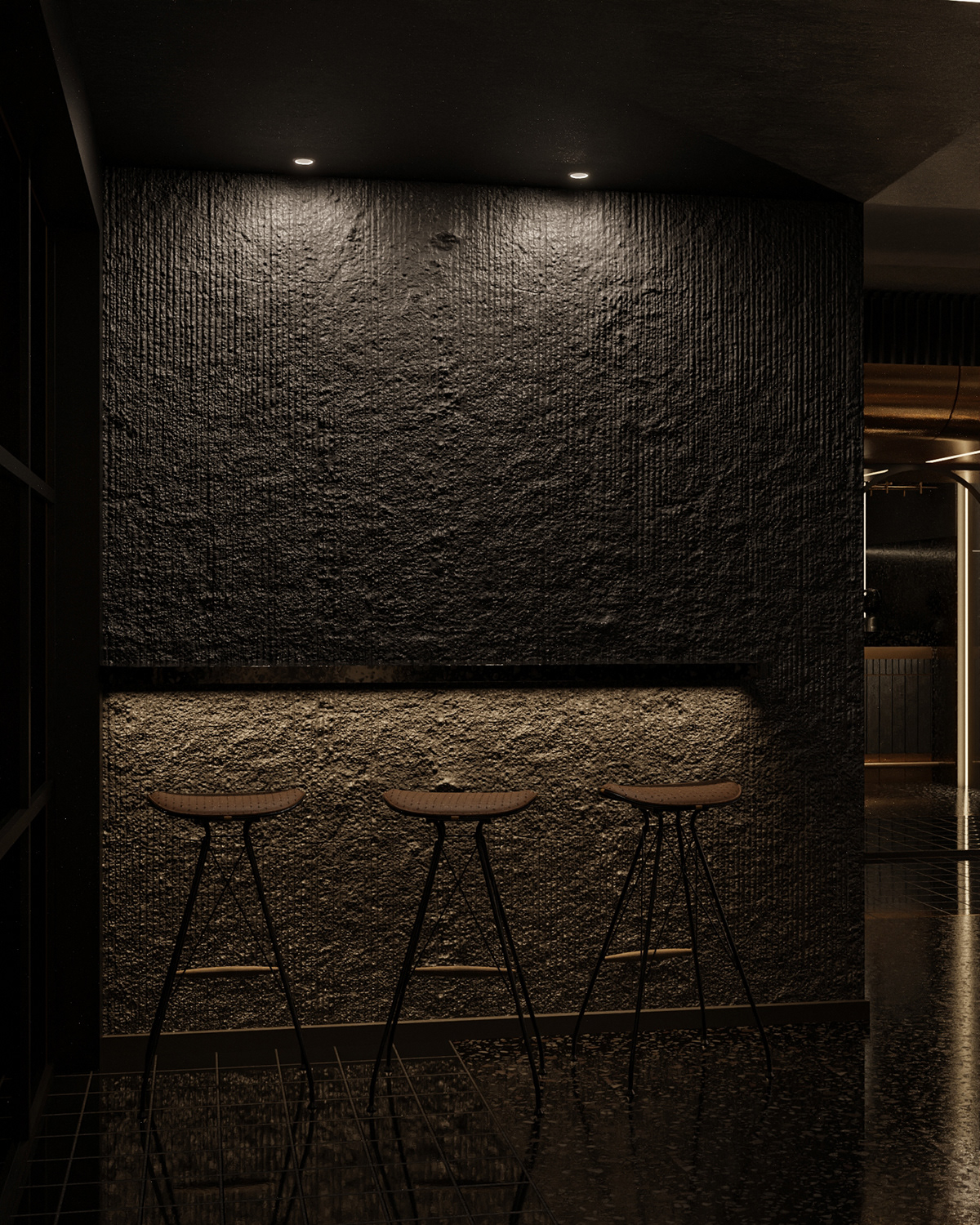 Cafe design cafe interior design  blender 3d Render architecture visualization CGI archviz artdeco