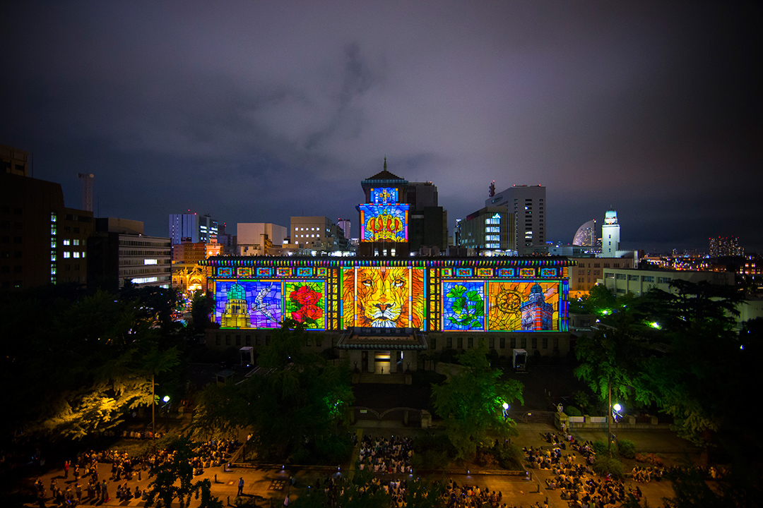 projection mapping プロジェクション　マッピング art 3d Mapping japan 神奈川 日本 デザイン グラフィックデザイン アート