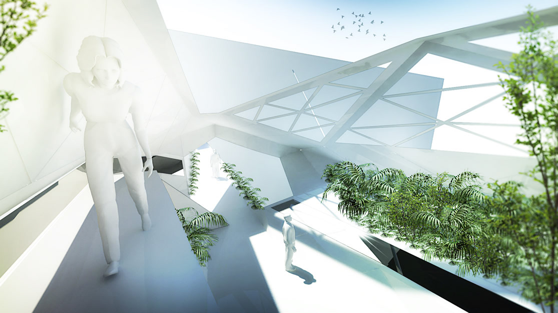 jungle fitness architectural concept future