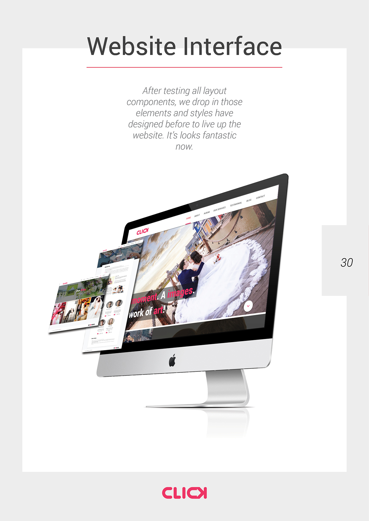 eproject Webdesigning Website design brand report magazine sample