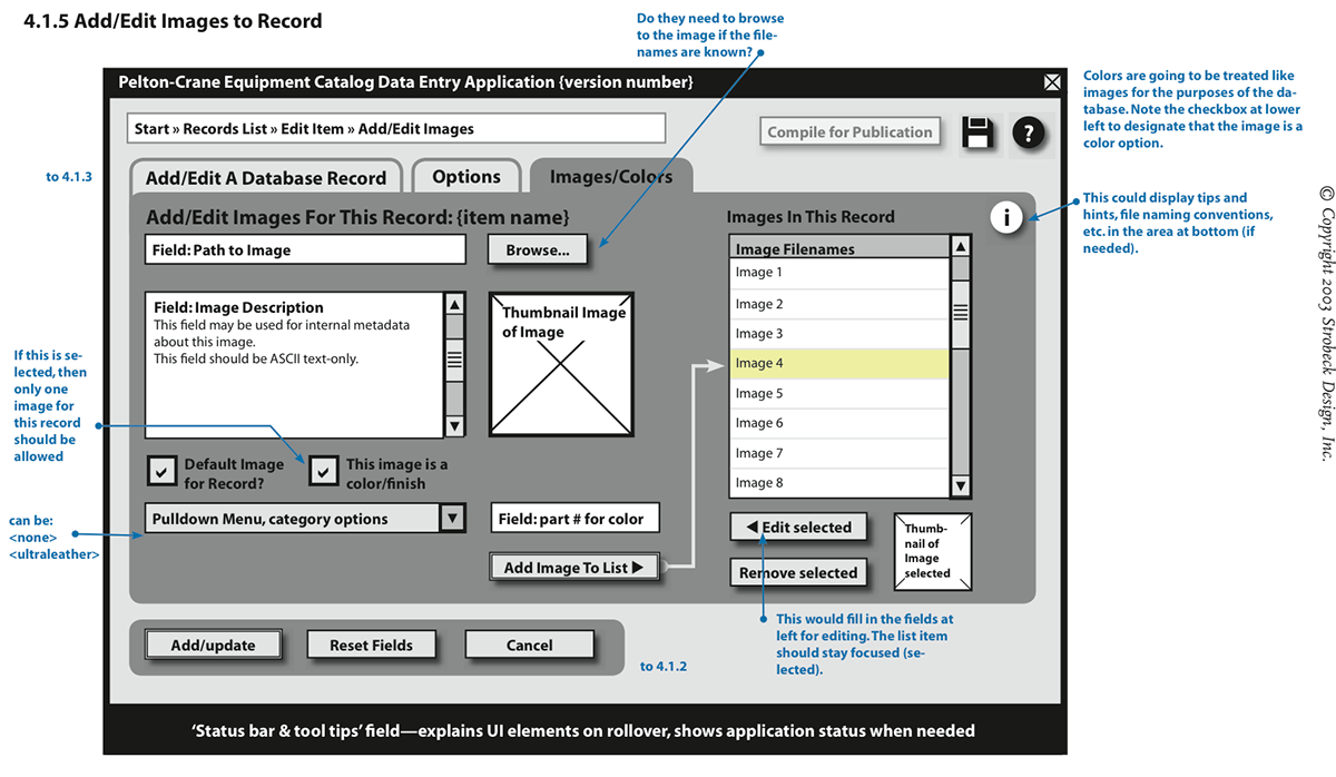 user experience user flows Scenarios use cases Design Documentation specifications ia