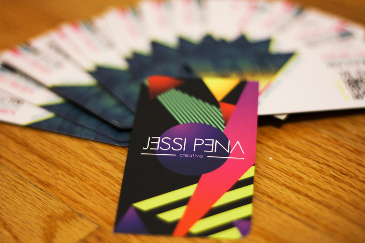 Business Cards jessi peña creative jpc print