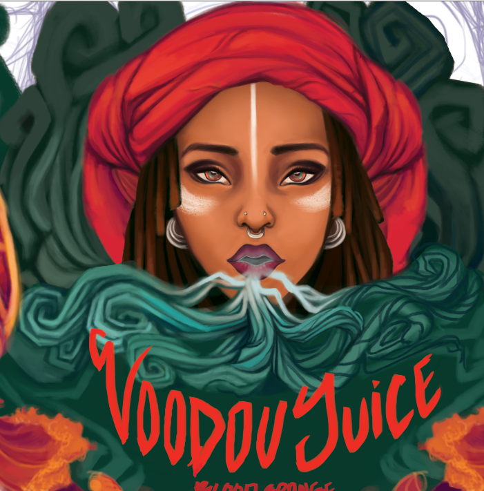 LOA voodoo voodou marinette orange blood ale beer Label Fruit beverages Haitian african Fun