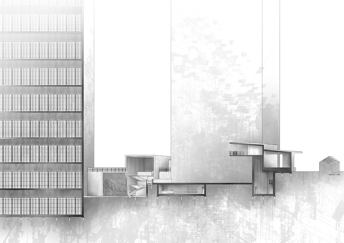 library building Masterplan design visual