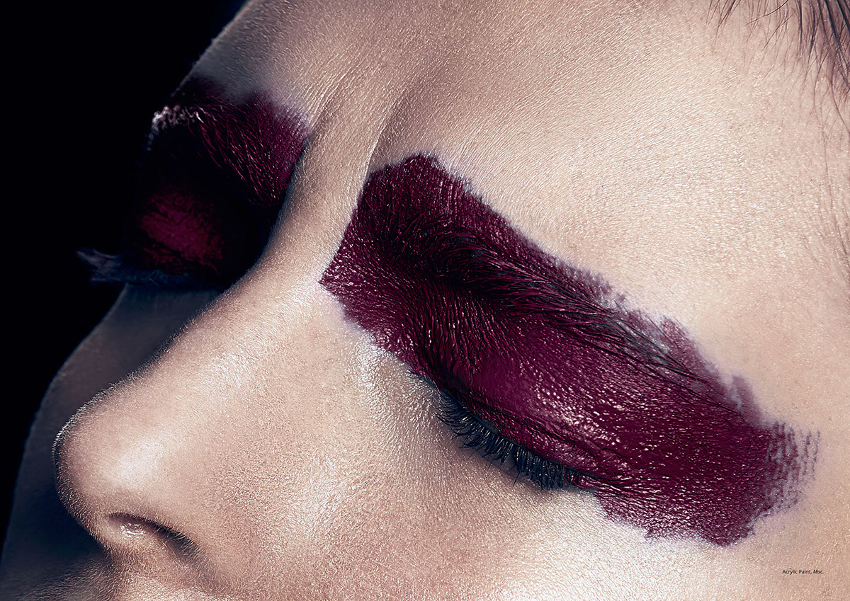 Adobe Portfolio beauty editorial beauty cosmetics Makeup ad Beauty Advertisement