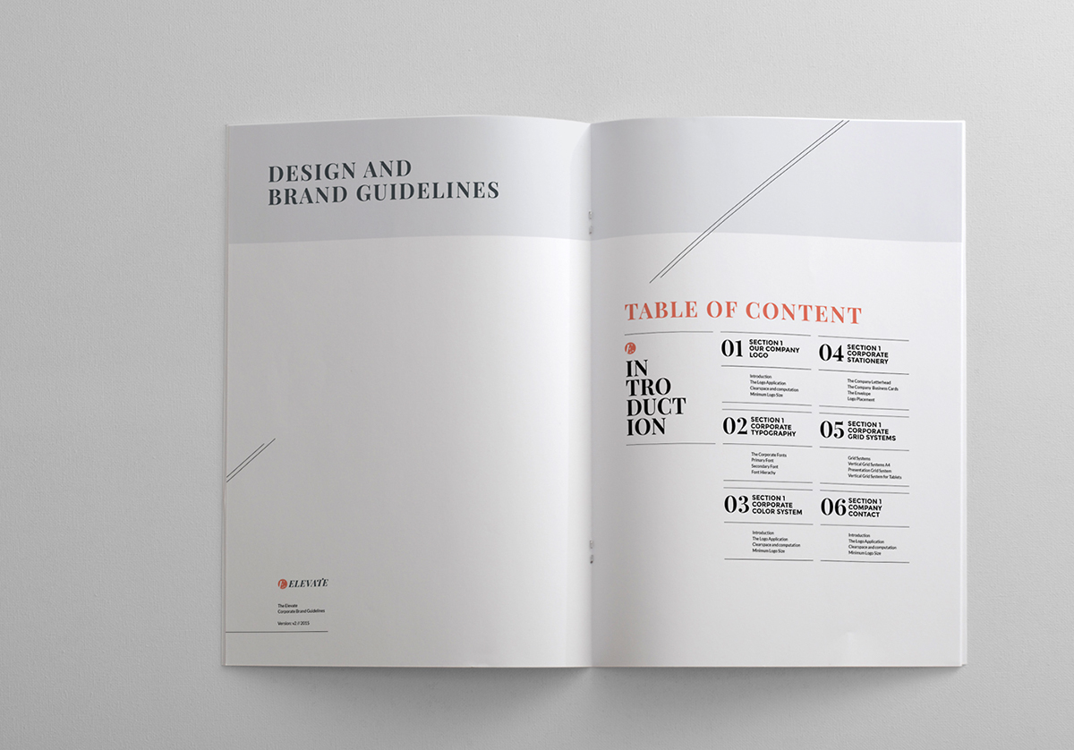 a4 brand brand guide brandbook Corporate Identity egotype Guide guidelines identity infographics manual minimal print Proposal rw