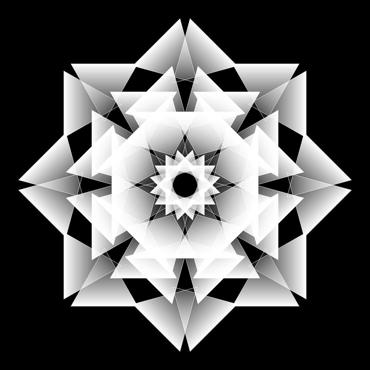 kaleidoscope Mandala pattern
