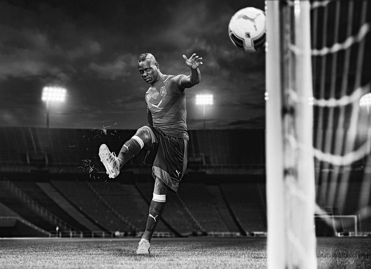 Adobe Portfolio football soccer puma falcao