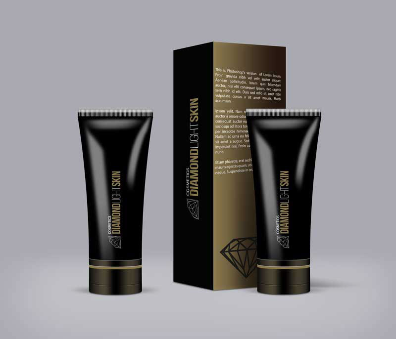 diseño packaging cosmetica Materiales Corporativos logo
