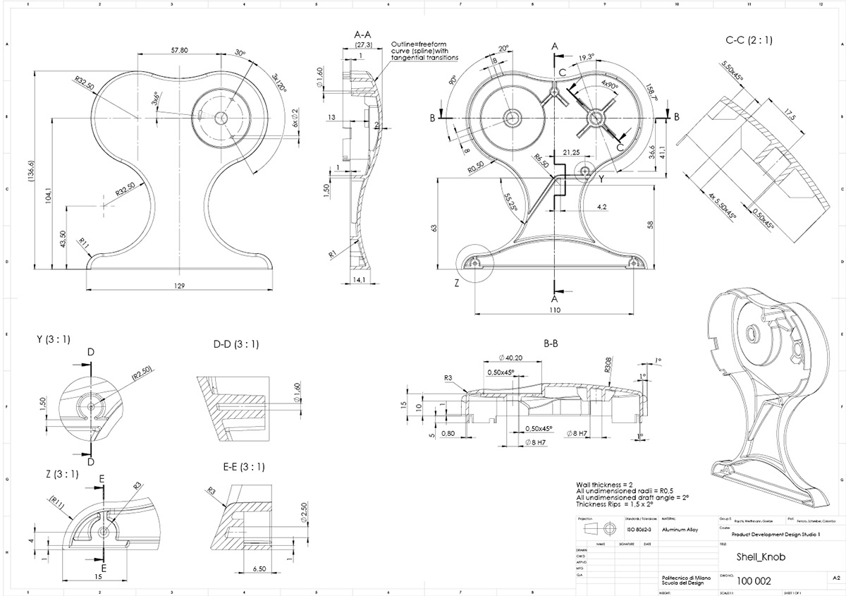 Mechanical Design smeg Pasta apple household appliances Food  cooking kitchen Engineering 