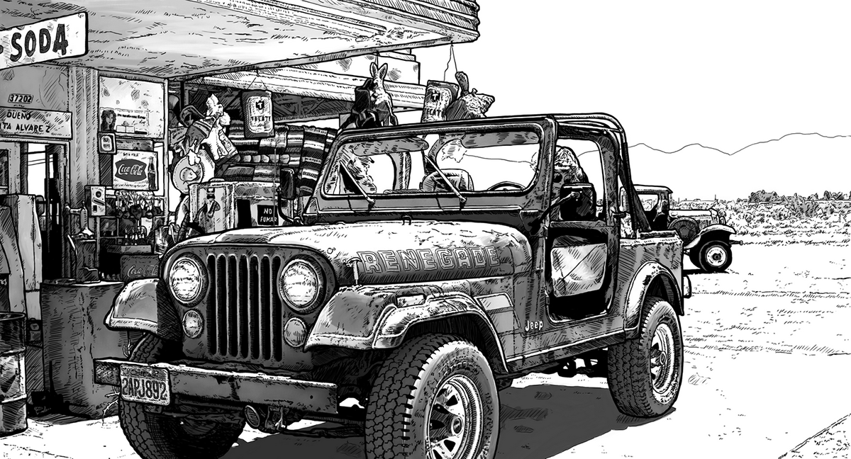 comic jeep 80s terminator sarah connor connor