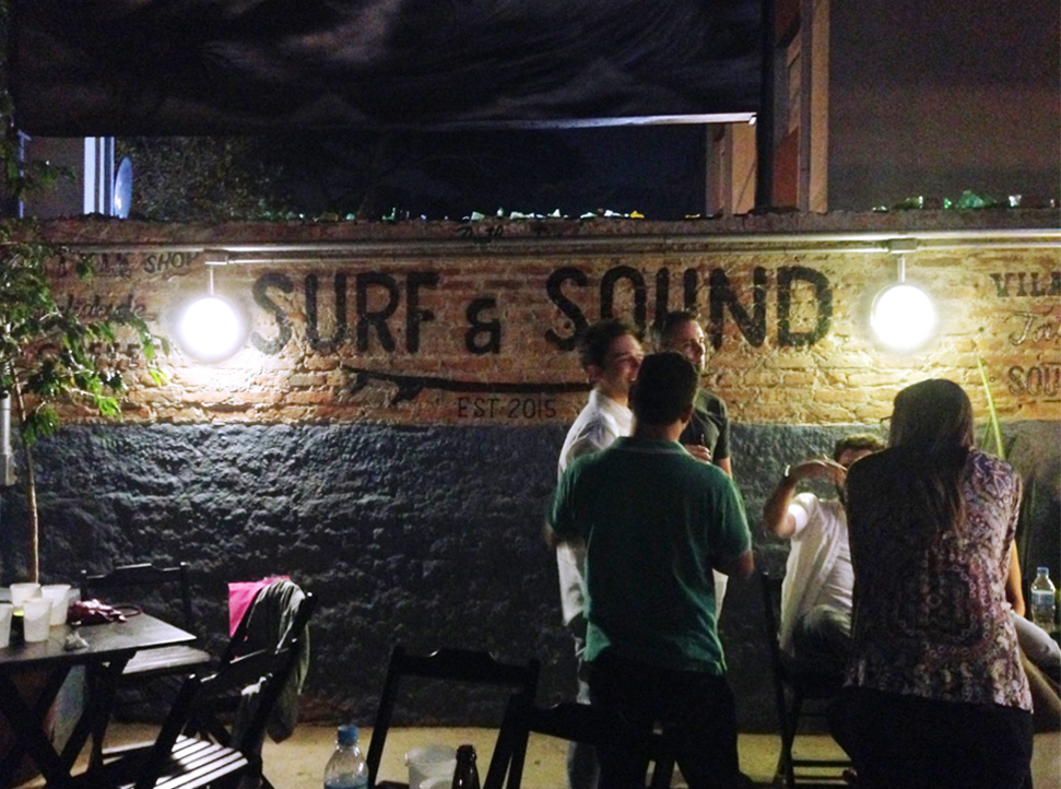 branding  visual ID visual identity Surf surf shop logo